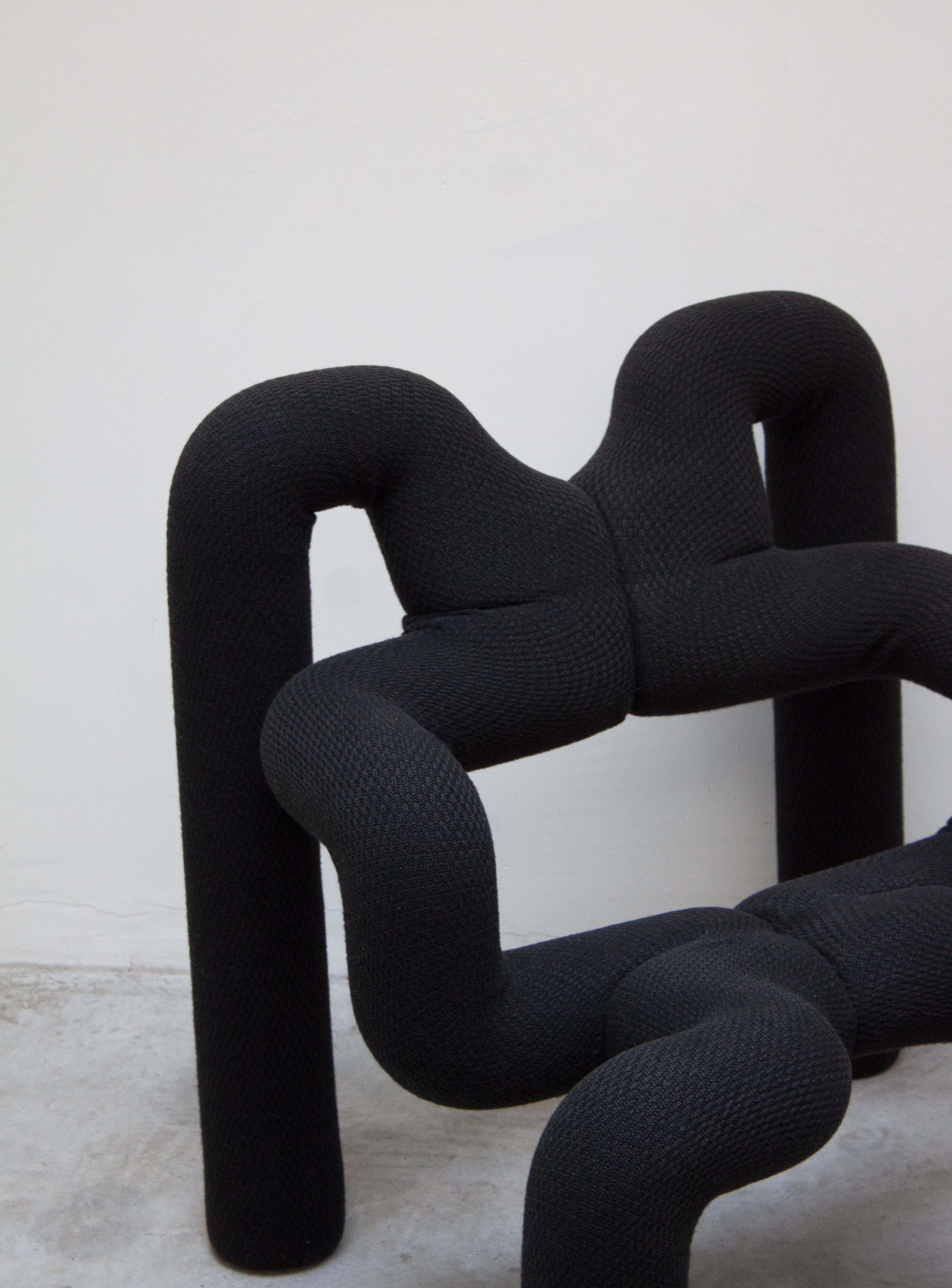 Varier Ekstrem Lounge Chair by Terje Ekstrøm (Black) - Image 7