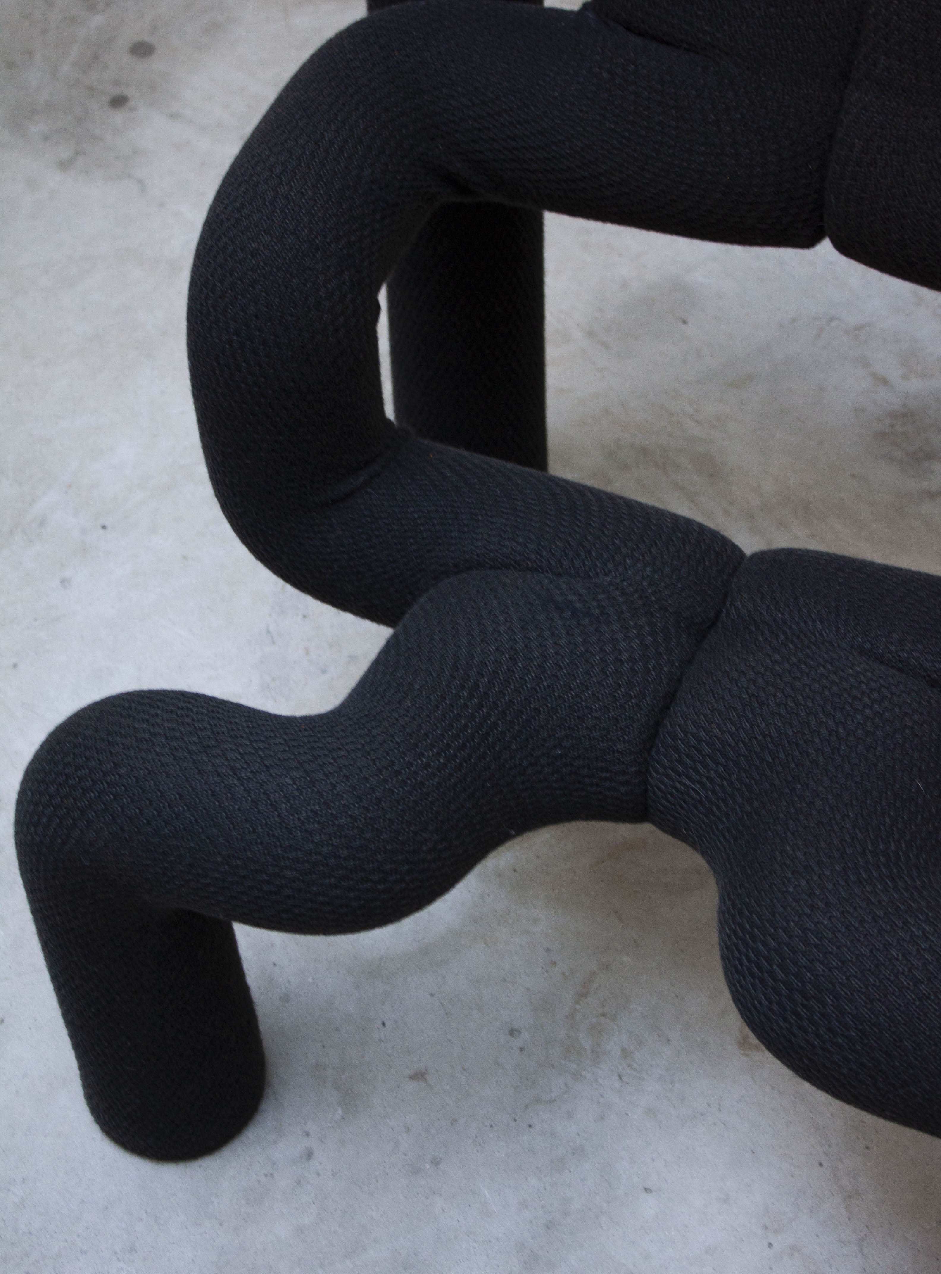 Varier Ekstrem Lounge Chair by Terje Ekstrøm (Black) - Image 9