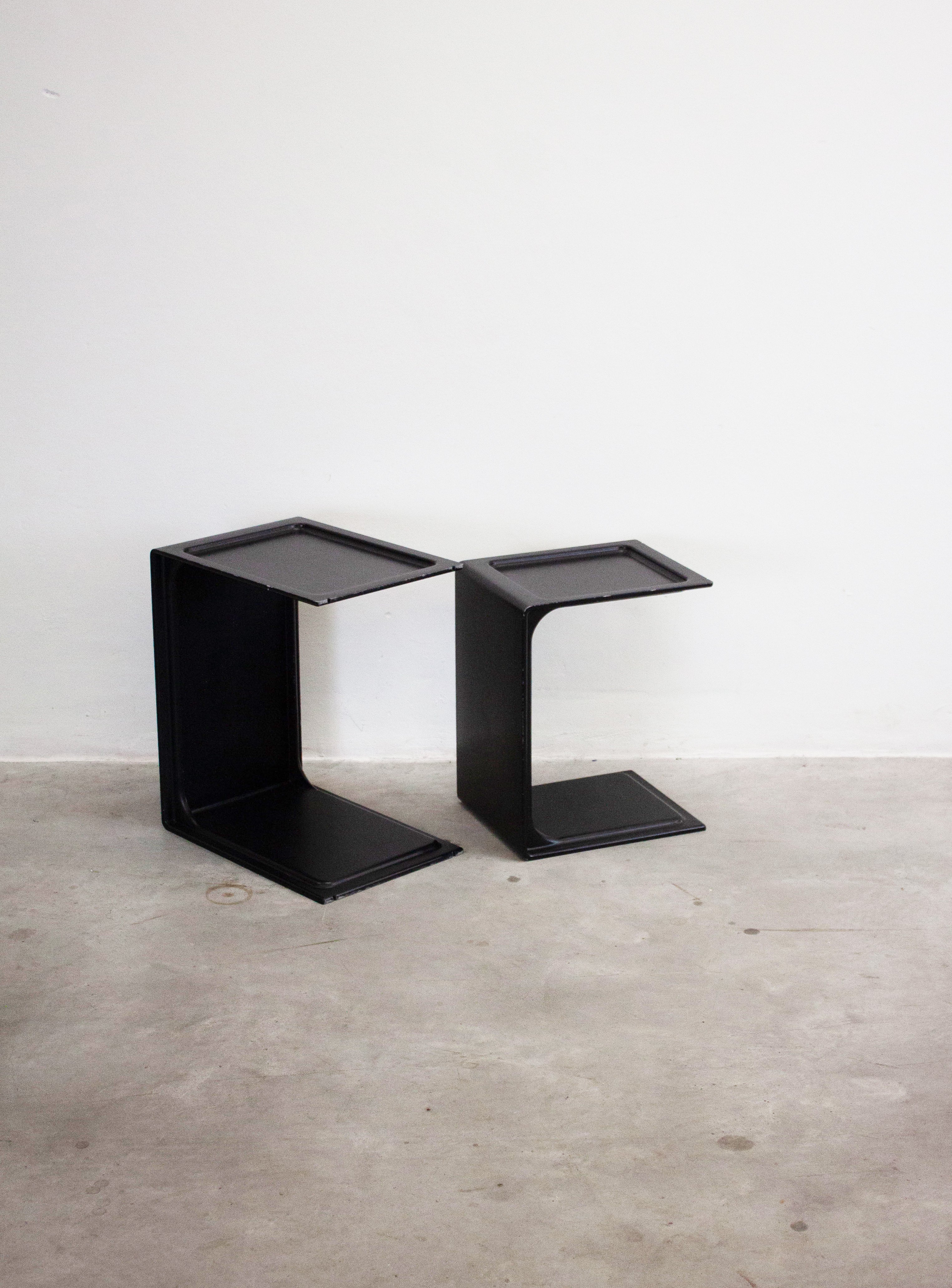 Vitsoe Model 621 Nesting Tables by Dieter Rams (Black) - Image 12