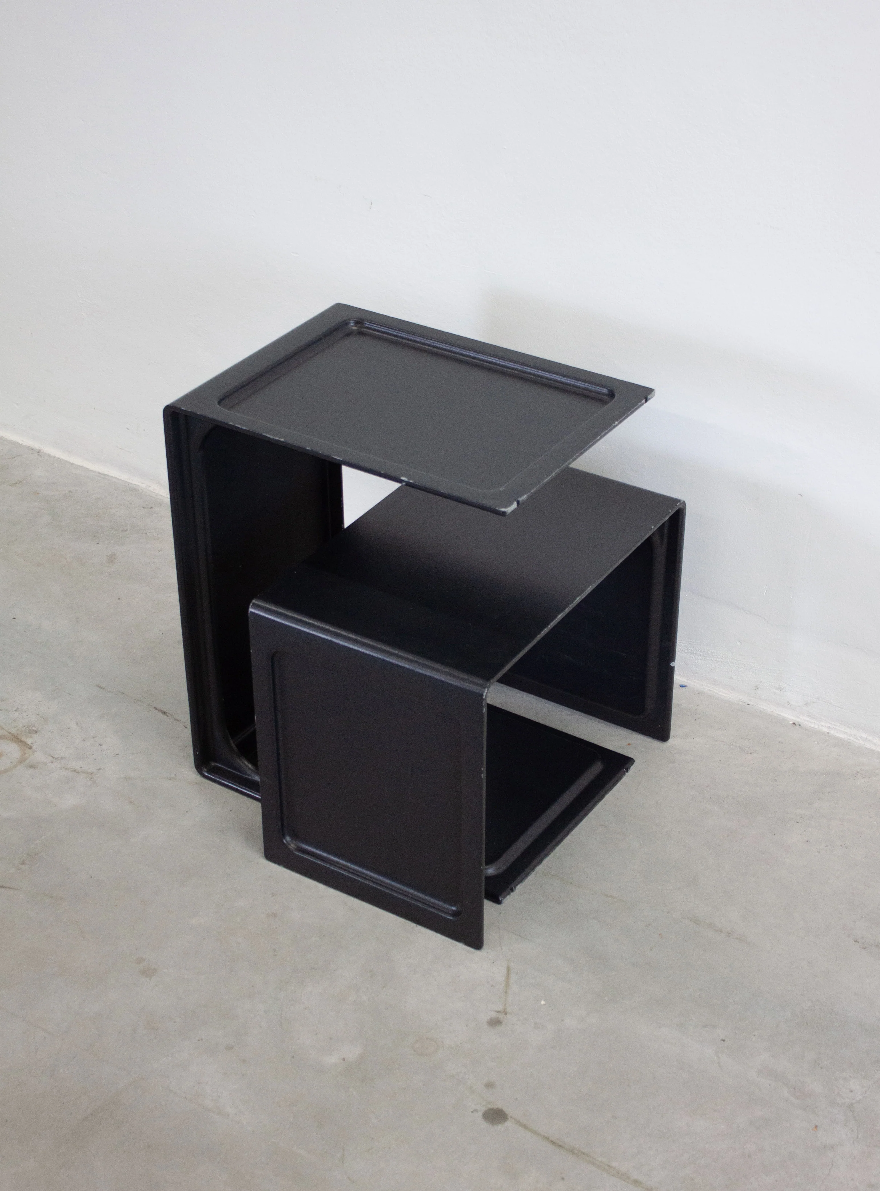 Vitsoe Model 621 Nesting Tables by Dieter Rams (Black) - Image 15