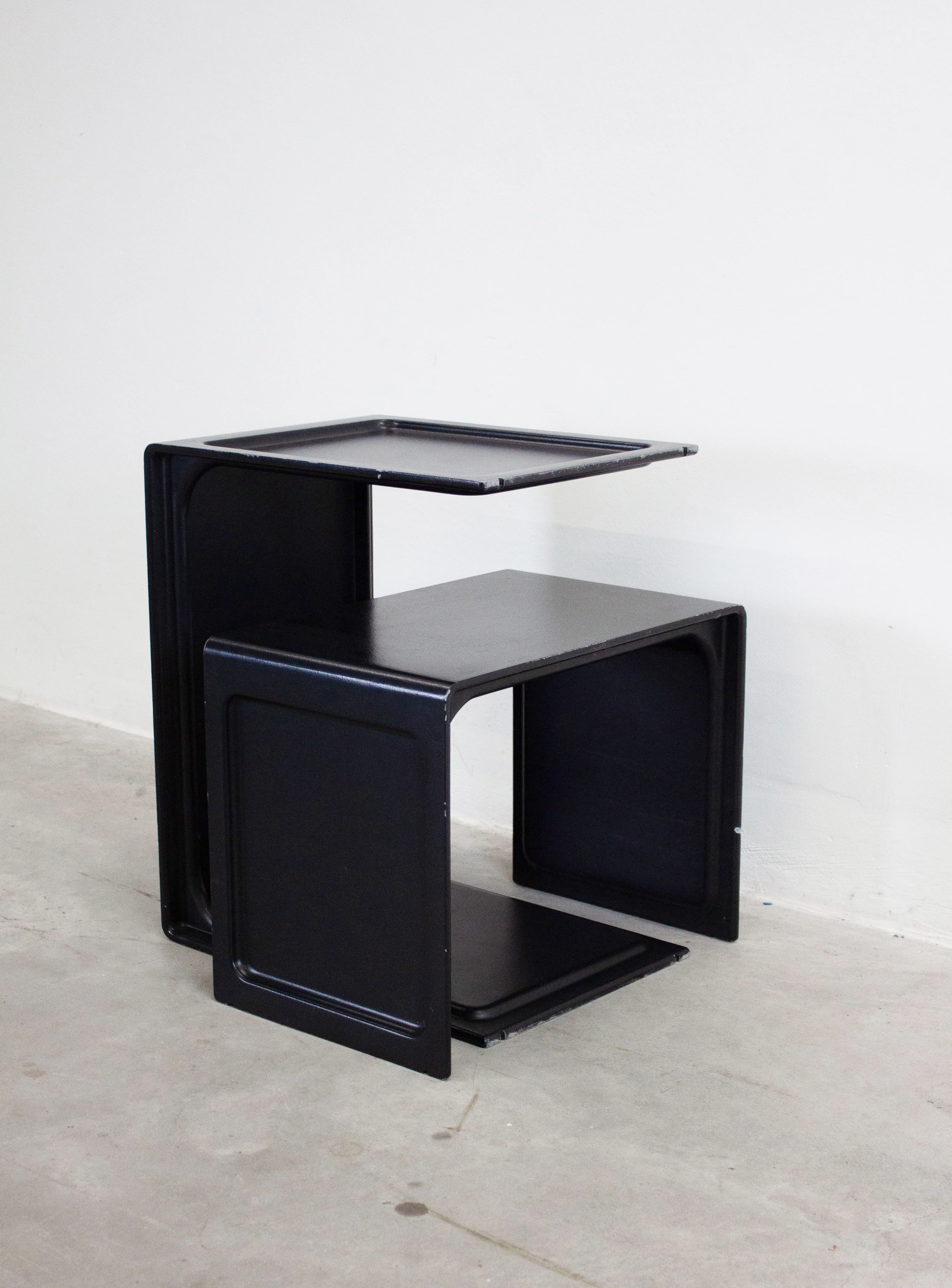 Vitsoe Model 621 Nesting Tables by Dieter Rams (Black) - Image 16